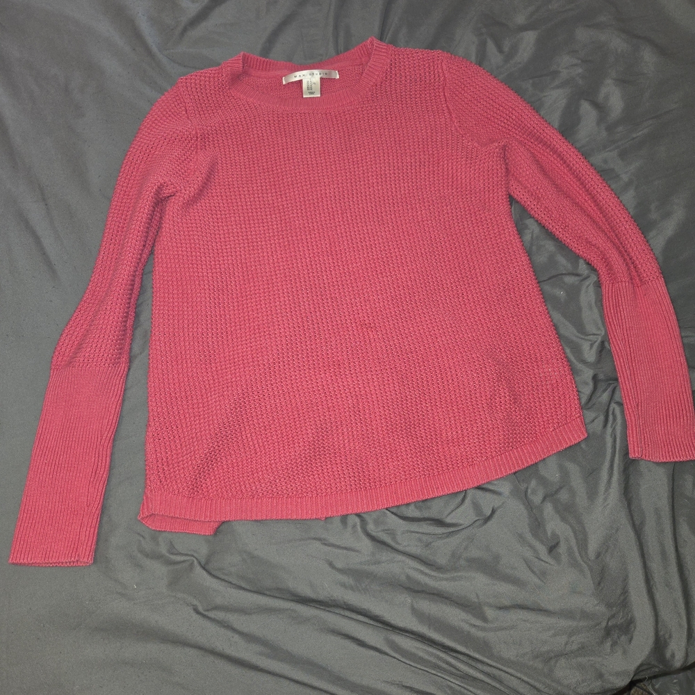 Max Studio Vibrant Pink Knit Top